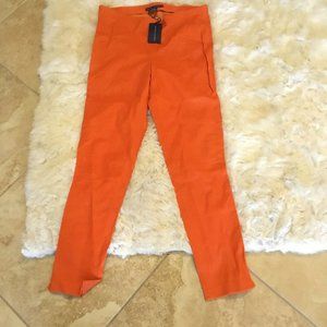 Ralph Lauren Vibrant Orange Straight Leg Pants